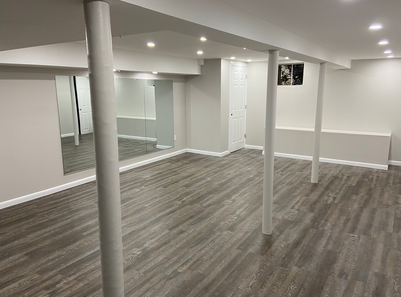 Basement remodel by Stuhl Services in New Providence, NJ